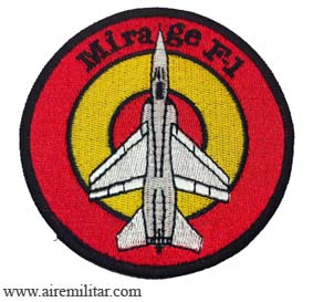 Escudo bordado F-1 Mirage